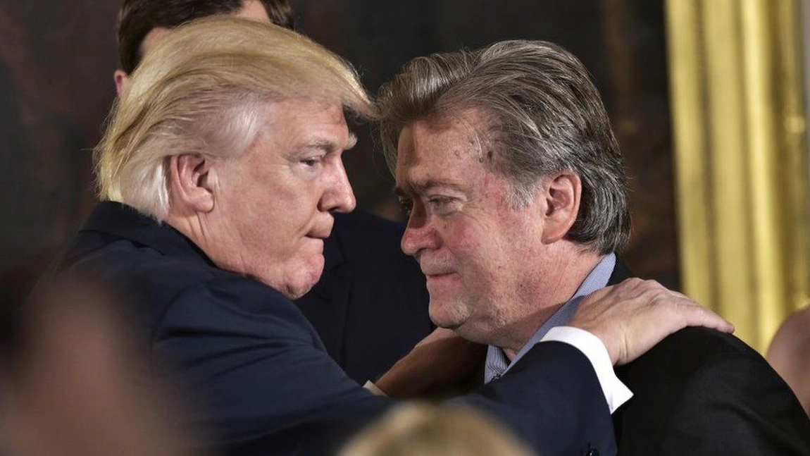 Steve Bannon, omul din spatele succesului lui Donald Trump, a fost condamnat la închisoare
