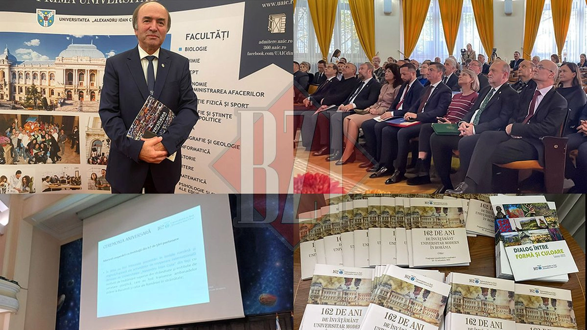 Ceremonie oficială la Universitatea „Cuza” din Iași, dedicată aniversării a 162 de ani de la înființare – GALERIE FOTO, LIVE VIDEO