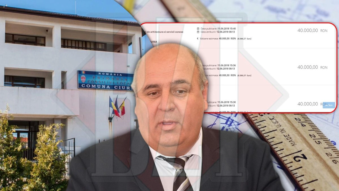 Banii sifonați de primarul din Ciurea pleacă pe studii de fezabilitate! Din buzunarele localnicilor, Cătălin Lupu plătește sute de mii de lei unei firme din Iași