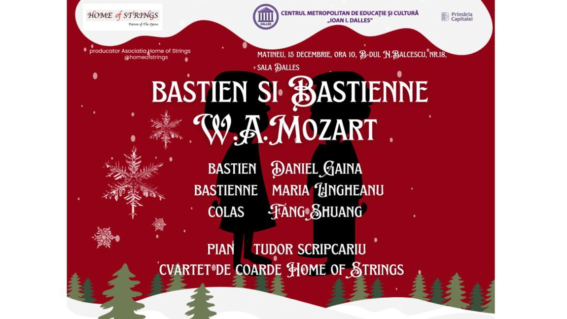 Bastien și Bastienne, la Home of Strings