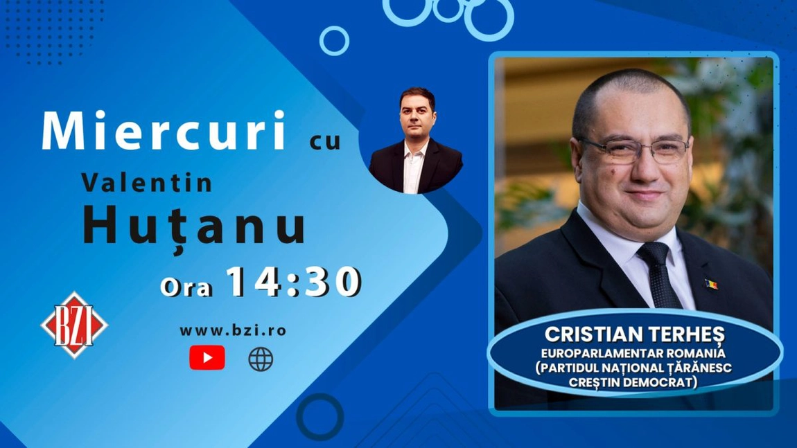LIVE VIDEO - Europarlamentarul Cristian Terheș într-o ediţie explozivă BZI LIVE