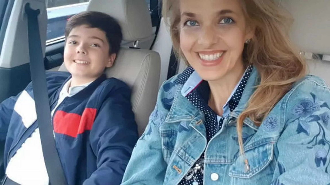 Bianca Brad are un băiat foarte chipeș. Luca, în vârstă de 17 ani, seamănă leit cu tatăl său
