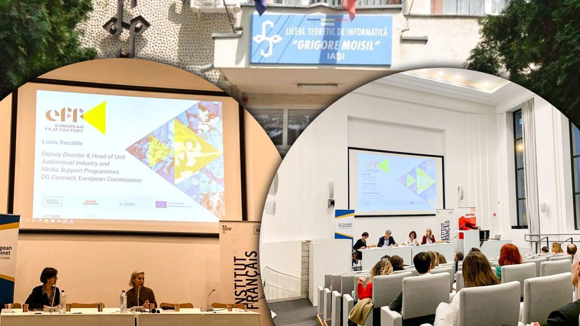 Profesor de la Liceul de Informatică „Grigore Moisil” Iași, implicat într-un important proiect european de educație cinematografică, numit „European Film Factory 2”