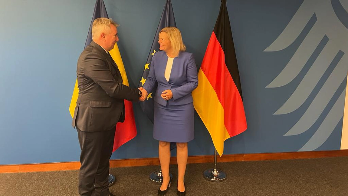 Ministrul Bode, discuție cu omologul german: „Implicarea Germaniei în susţinerea aderării la spaţiul Schengen contează enorm”