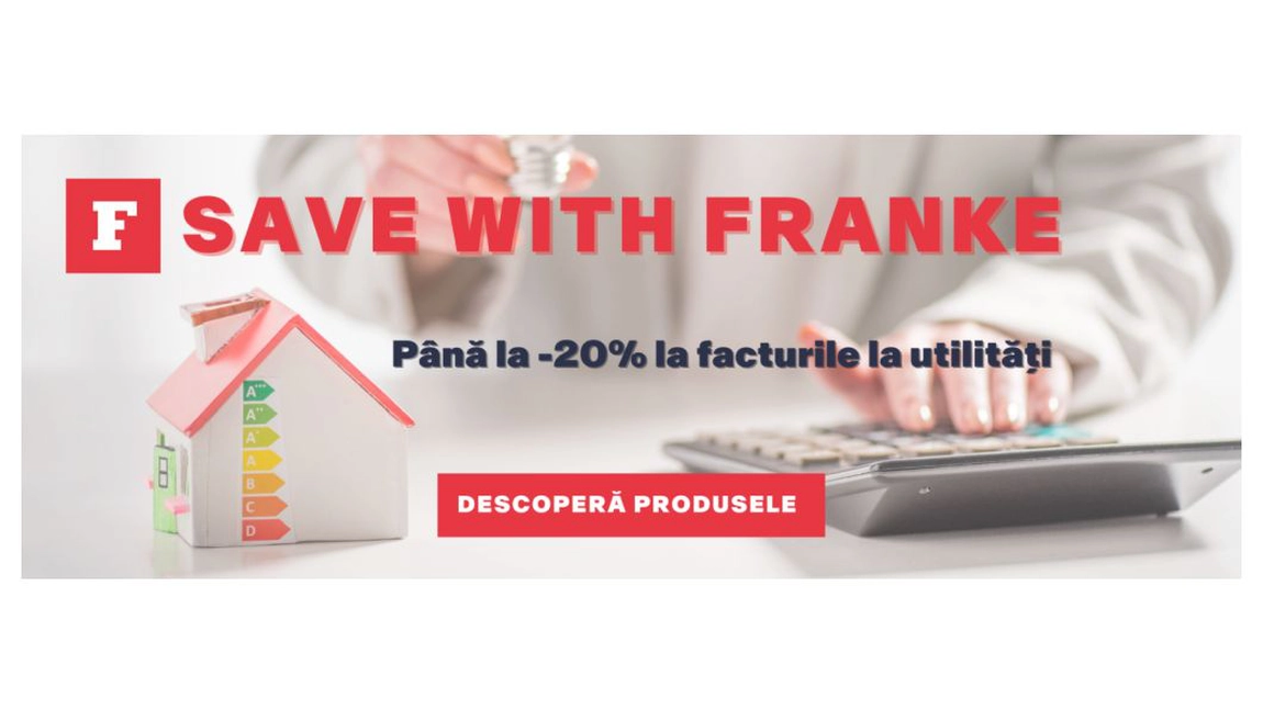 Save with Franke! Află cum poți economisi și adopta un comportament sustenabil