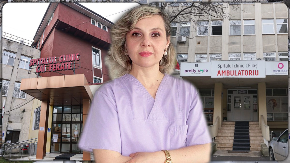 De luni, Spitalul CF Iași va avea un nou manager! Medicul Elena Cristina Mitrofan, favorită pentru această funcție. Este apropiată de liderii PSD