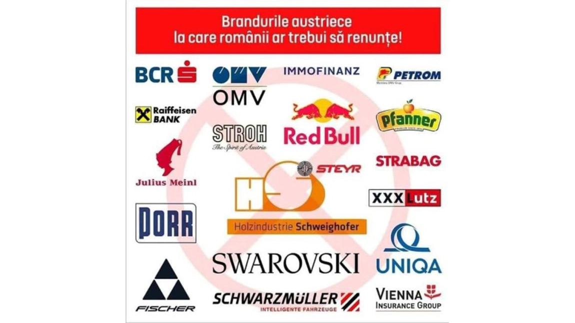 Iată lista firmelor austriece de la care statul român, dacă ar exista, trebuie să recupereze sute de miliarde. Trădătorii de Iohannis, Ciucă și Ciolacu nu fac nimic. ANAF, ai de recuperat peste 100 de miliarde de lei! 