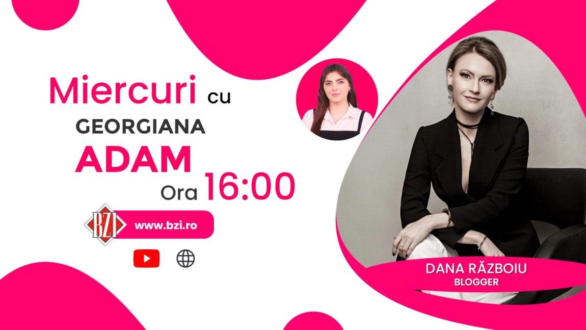 LIVE VIDEO - Totul pentru o Românie educată! Dana Războiu, blogger, povestește pentru BZI LIVE despre proiectul “Nație prin Educație”