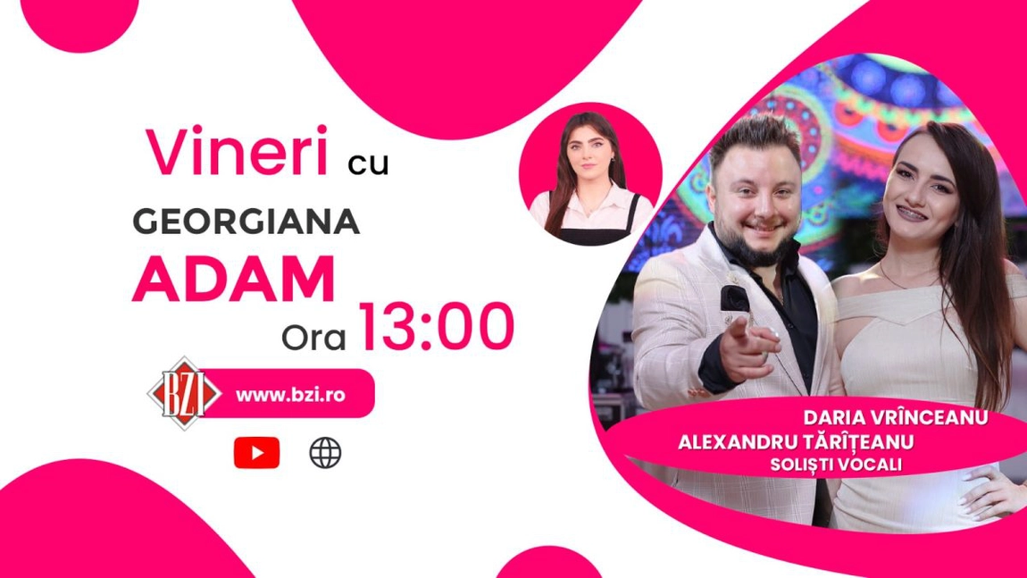 LIVE VIDEO - Alexandru Tărîțeanu și Daria Vrînceanu, soliști vocali, povestesc pentru BZI LIVE totul despre noul colind lansat! - FOTO