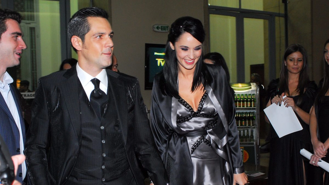 Ștefan Bănică jr. și Andreea Marin au fost surprinși vorbind la vila „Zânei”