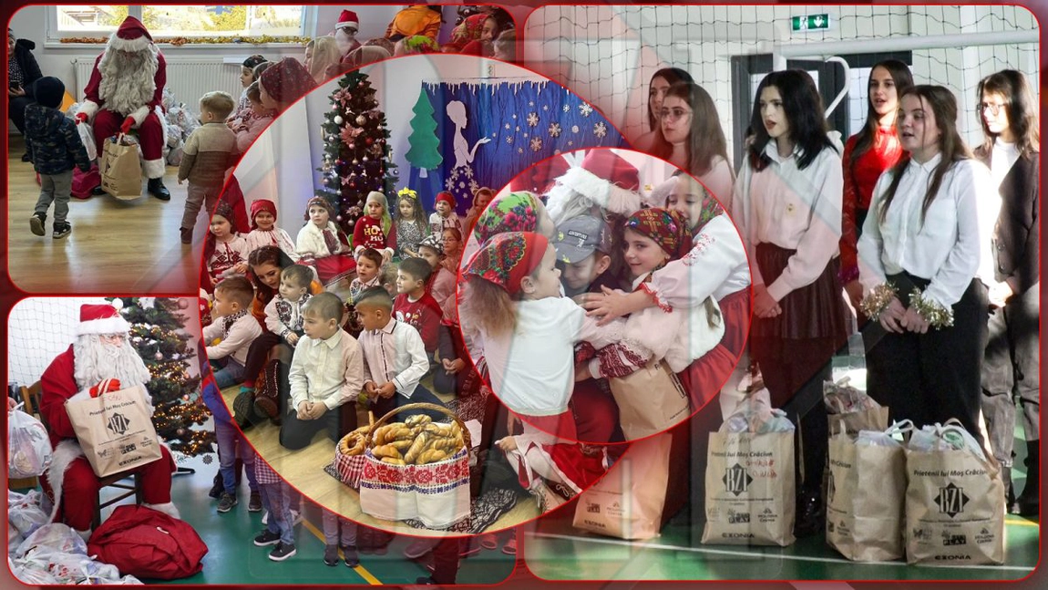 Campania „Prietenii lui Moș Crăciun” a adus fericire în sufletele copiilor din comuna Gropnița! Părinții au rămas fără cuvinte când au văzut reacțiile copiilor: „Nu i-am văzut mai fericiți decât astăzi” – GALERIE FOTO/VIDEO
