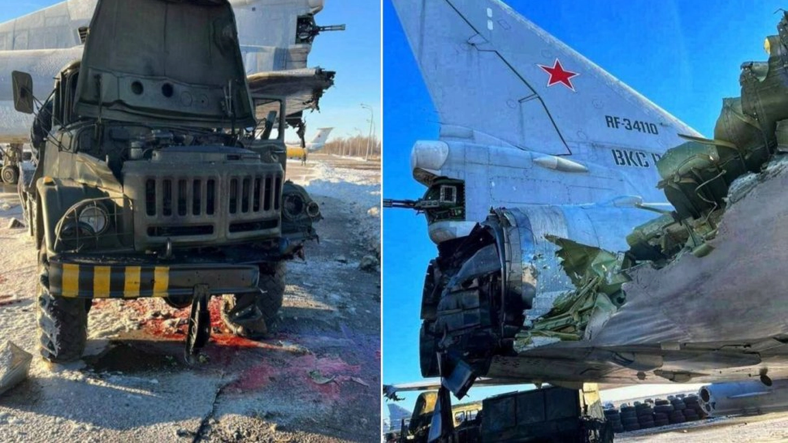 Baze militare, lovite cu drone la sute de kilometri în interiorul Rusiei. Moscova acuză Ucraina, Kievul tace