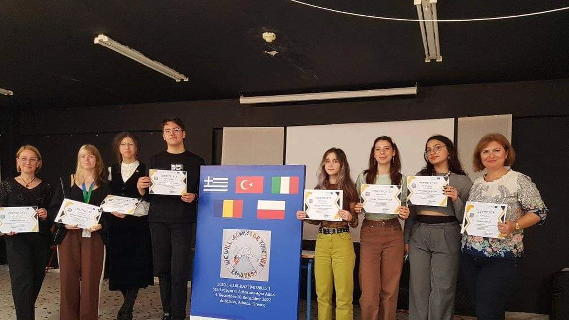 Elevii de la Colegiul Național de Artă „Octav Băncilă”, Iași au participat la proiectul Erasmus+ desfășurat în Grecia - FOTO