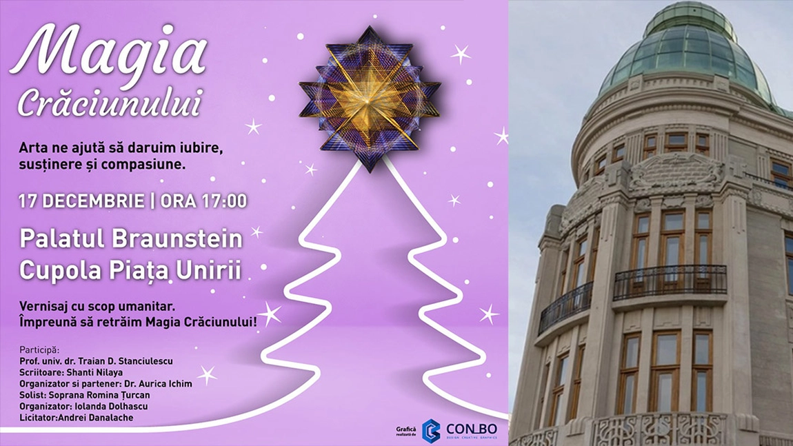 Ieșenii sunt așteptați în număr cât mai mare pentru a se bucura de „Magia Crăciunului