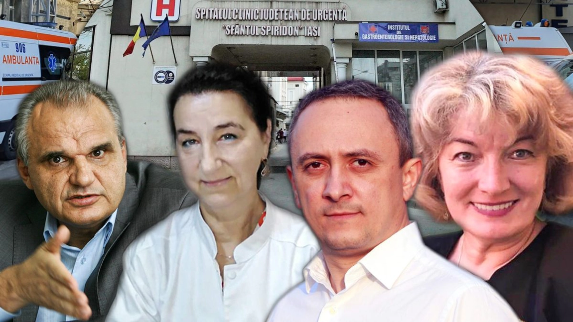 Ei au tolerat neregulile făcute de managerul Daniel Timofte de la Spitalul „Sf. Spiridon” Iași! Acum, toți ridică din umeri, în timp ce pacienții sunt lăsați în voia sorții!