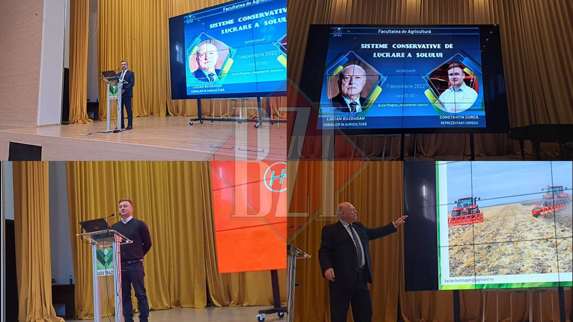 Unul dintre cei mai importanți agronomi români, invitat la USV Iași! Prof. univ. dr. ing. Gerard Jităreanu: „Este o ocazie pentru studenți de a fi în legătură directă cu lumea producției” - FOTO, VIDEO