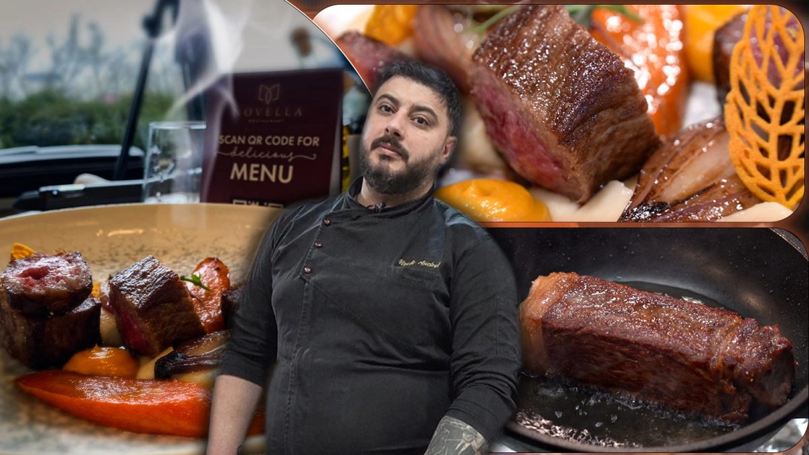 El este bucătarul care gătește cel mai scump preparat din Iași. Vita Wagyu Kobe este gătită pentru VIP-uri la un restaurant de lux din oraș: „Nu este recomandat să se gătească acasă” – FOTO/VIDEO