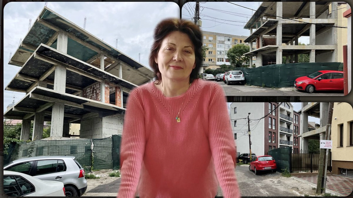 Învățătoarea din Iași care a construit ilegal în centrul Iașului nu reușește să-i convingă pe arhitecți! Casa a ajuns la dimensiunea unui bloc, iar demolarea este singura soluție – FOTO