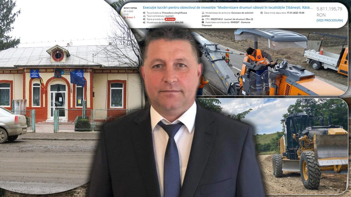 Drumurile sătești dintr-o comună ieșeană nu vor mai fi modernizate. Licitația a fost anulată