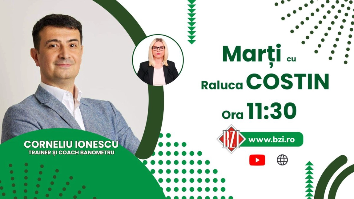 LIVE VIDEO - Cum ne gestionăm mai bine cheltuielile în acest an? Aflaţi de la Corneliu Ionescu, trainer şi coach Banometru, numai la BZI LIVE!