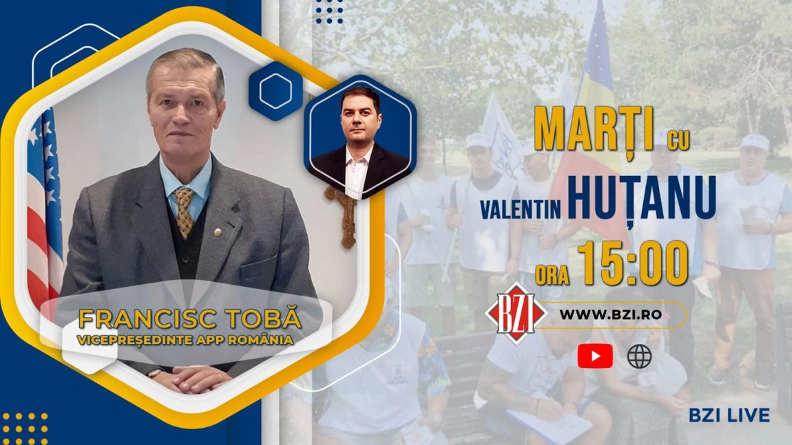 LIVE VIDEO - Vicepreședintele APP România Francisc Tobă, într-o nouă ediție explozivă BZI LIVE
