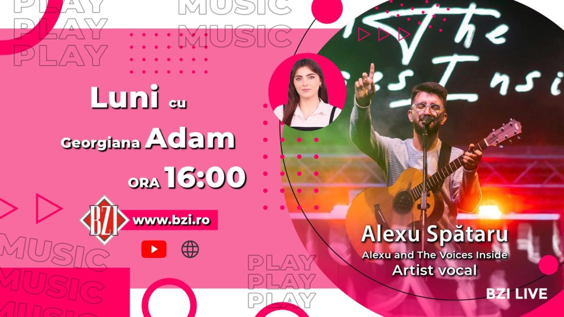 LIVE VIDEO - Alexu Spătaru, artist vocal, povestește pentru BZI LIVE despre noul album și viitorul concert din Iași