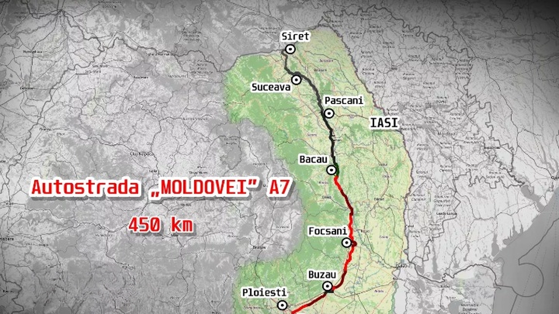 Probleme pentru A7! O licitaţie pentru Autostrada Moldovei care a fost lansată în 2021 nu s-a încheiat nici în prezent