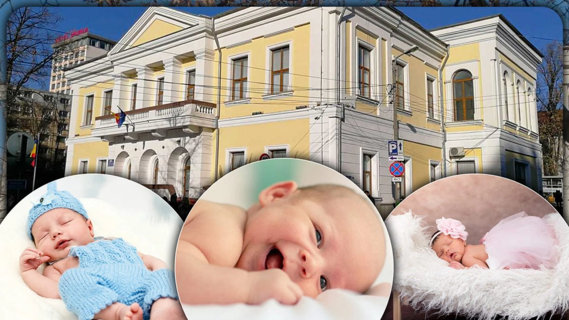 Peste 10.800 de bebeluși s-au năsut în anul 2022. Iată cele mai neobișnuite prenume pe care ieșenii le-au dat copiilor