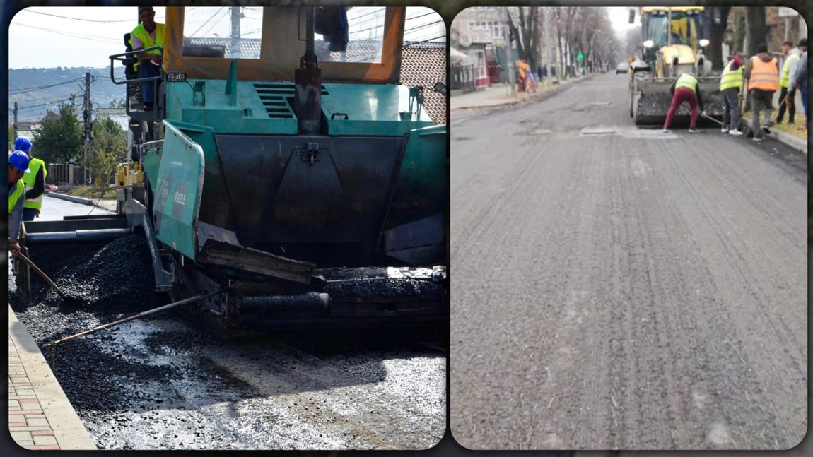 Chiar dacă vremea permite acest lucru, „marea asfaltare“ de primăvară se lasă așteptată la Iași