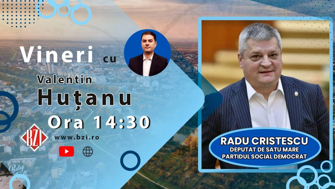LIVE VIDEO - Ediție fierbinte BZI LIVE despre cele mai tari subiecte ale momentului alături de incisivul și cunoscutul deputat PSD - Radu Cristescu