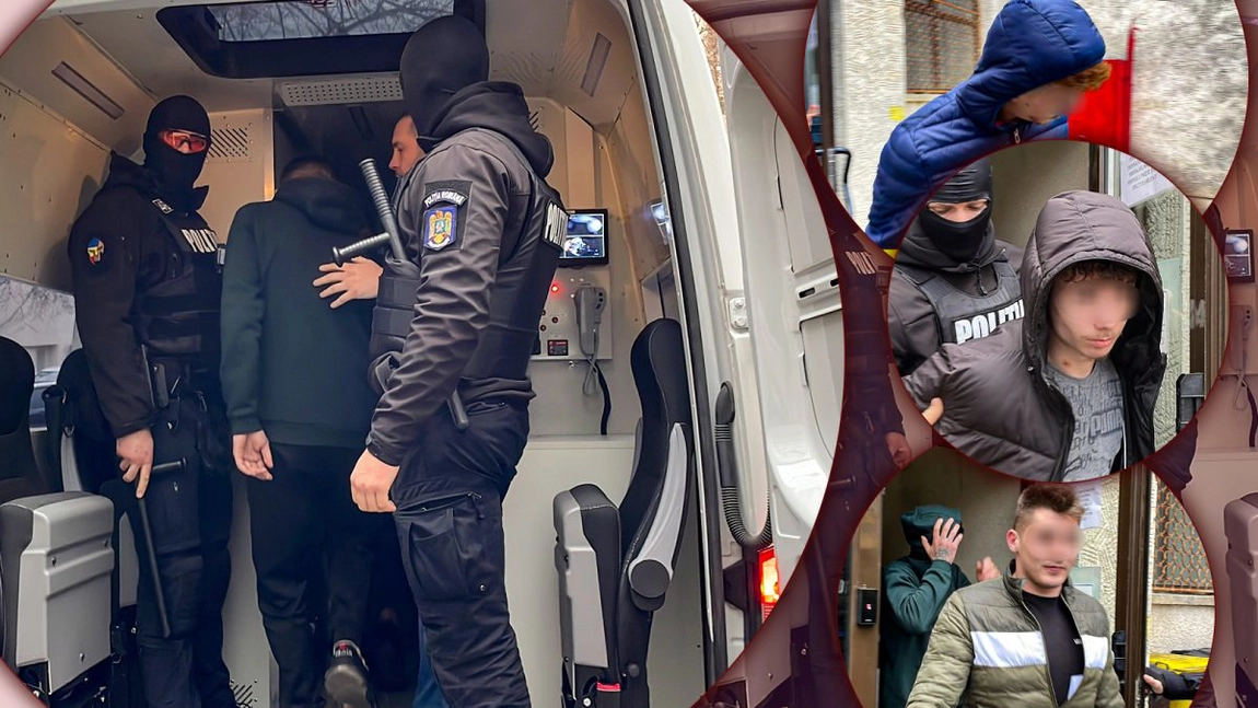 Iată-i! „Clanul” spărgătorilor de tonomate din Iași a fost anihilat. Înconjurați de mascați, șmecheria a dispărut brusc – EXCLUSIV   