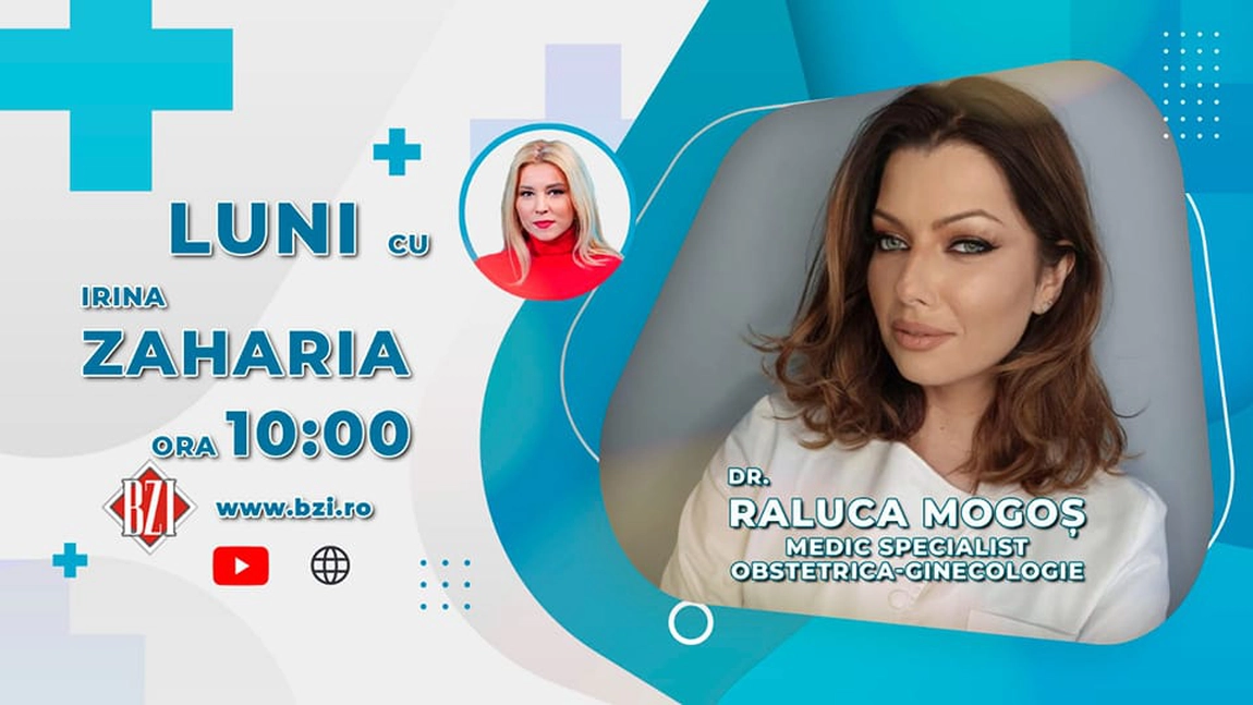 LIVE VIDEO - Dr. Raluca Mogoș, medic specialist obstetrică- ginecologie, discută la BZI LIVE despre afecțiunile cu care se confruntă femeile și despre importanța determinării cauzelor problemelor ginecologice - FOTO