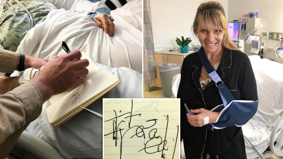 Tina Hines, o femeie care a fost la un pas de moarte după ce a făcut un atac de cord, susține că a vorbit cu Mântuitorul Iisus Hristos