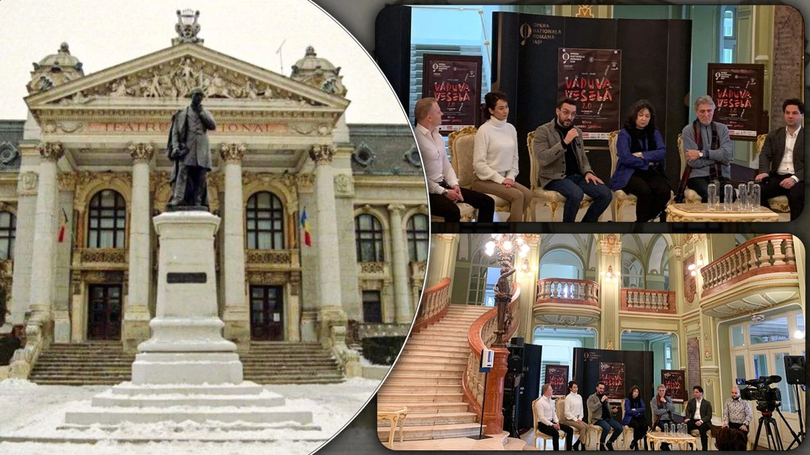 ,,Văduva veselă” a ajuns la Iași! Regizorul Andrei Șerban: „Tinerilor li se arată astăzi ceea ce este mai prăfuit, mai manelizat”