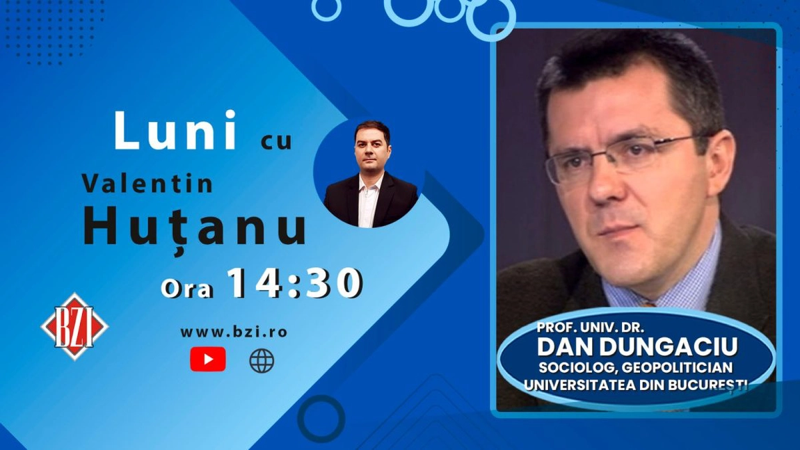LIVE VIDEO - Cea mai importantă analiză legată de Războiul din Ucraina, tensiunile din vecinătatea României dar și din întreaga lume, într-o specială ediție BZI LIVE alături de cunoscutul sociolog, prof. univ. dr. Dan Dungaciu - Universitatea din București