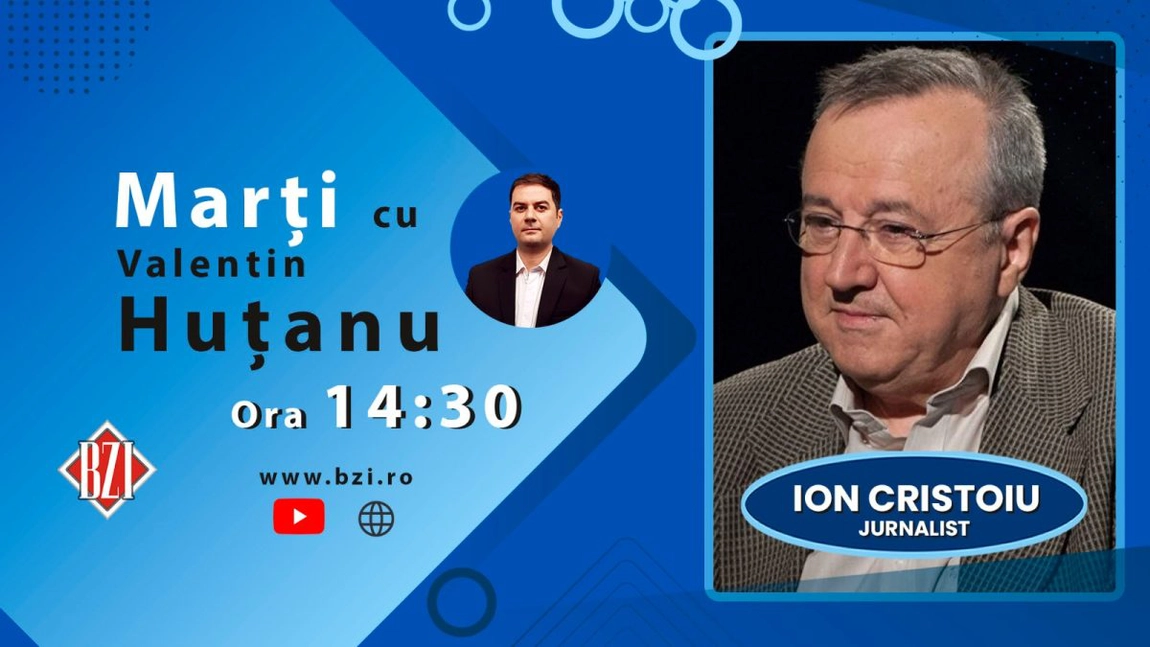 LIVE VIDEO - Ediție de impact la BZI LIVE, alături de jurnalistul Ion Cristoiu