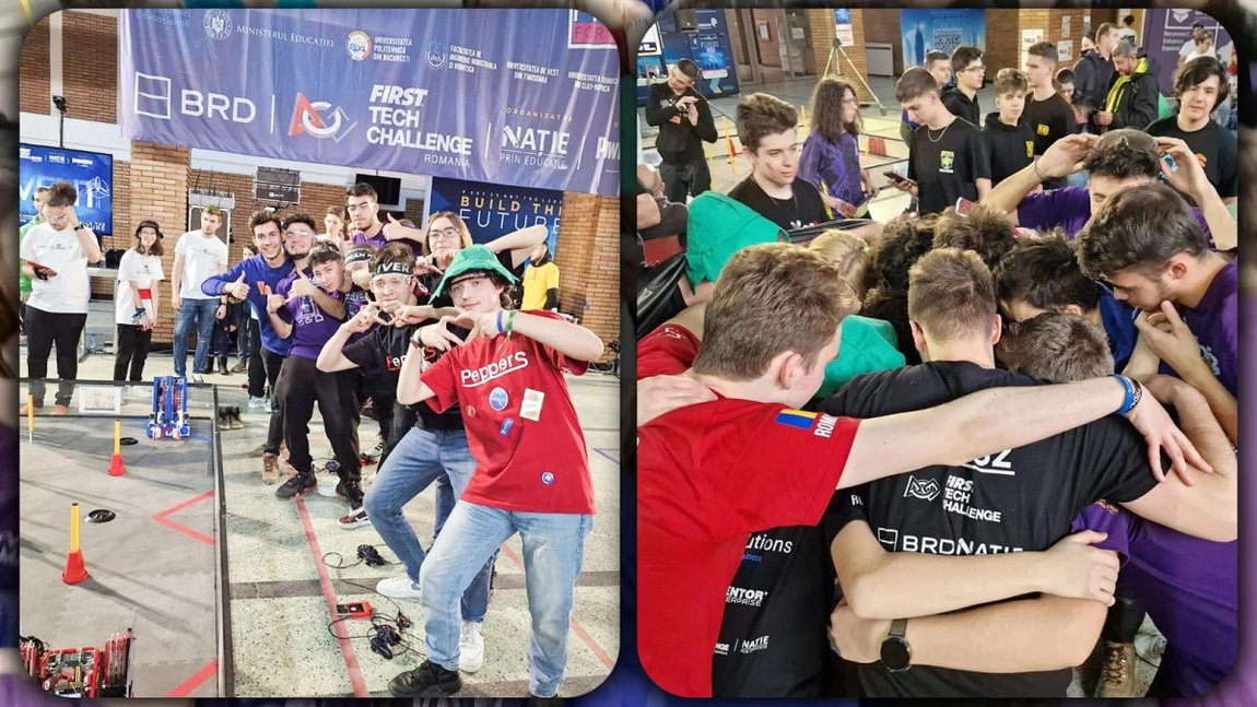 Zeci de elevi au reprezentat Iașul la una dintre cele mai importante competiții de performanță în robotică!