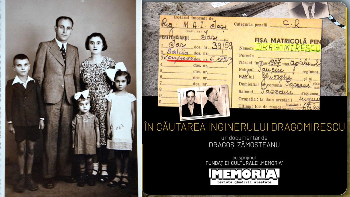 Documentarul unui regizor din Iași, nominalizat la premiile Gopo! „În căutarea inginerului Dragomirescu” prezintă una dintre miile de drame ale regimului comunist - GALERIE FOTO