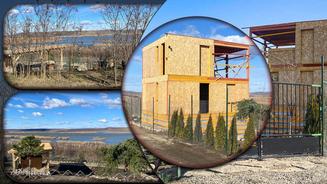 Alarmele „urlă” în cuibul doctorilor sadici, construit ilegal într-un colț de paradis, la Iași. Încă nu a început demolarea, dar totul este supravegheat video –FOTO