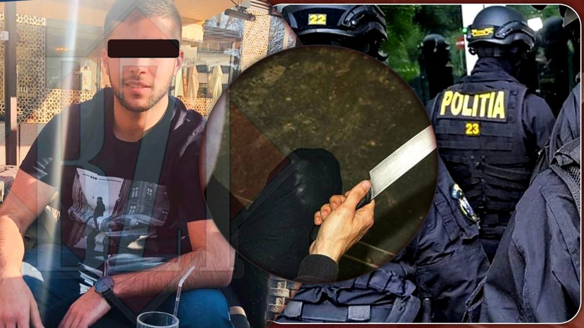 El este arabul care și-a atacat rivalul cu un cuțit în centrul Iașului. Încearcă deja să scape de după gratii