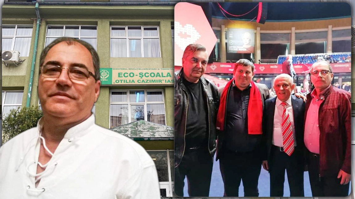 Învățătorul cuțitar a ajuns la mâna colegilor. Acesta ține cu dinții de postul de la catedră - FOTO