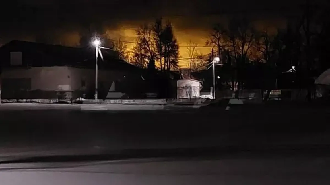 Explozie puternică lângă Moscova. Autoritățile au mers la fața locului - VIDEO