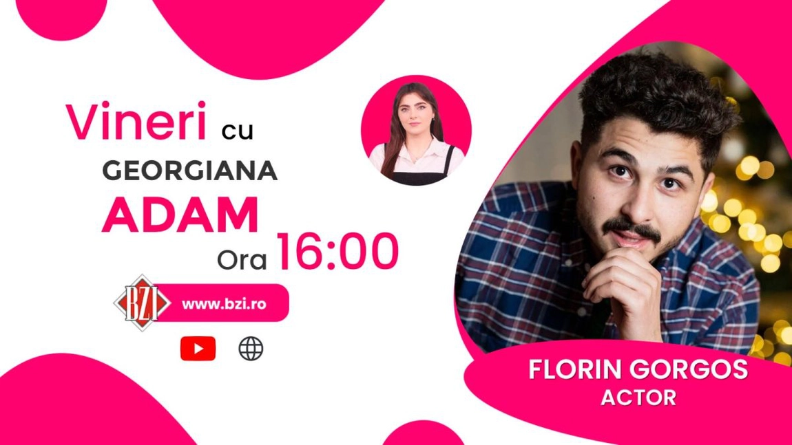 LIVE VIDEO - Florin Gorgos, actor, povestește pentru BZI LIVE despre împlinirile carierei sale