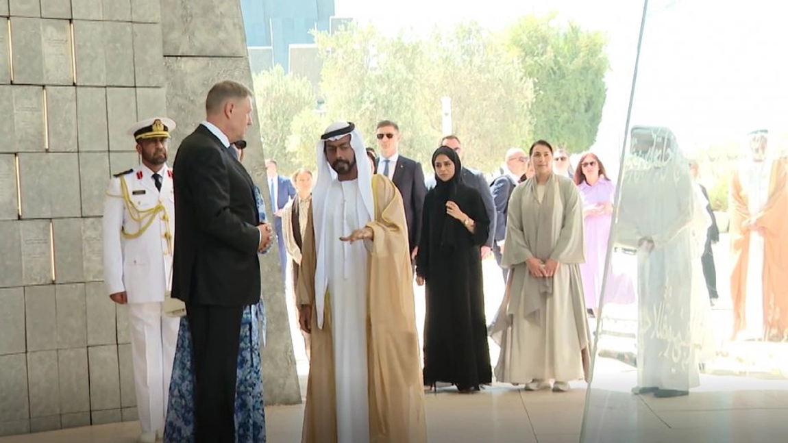 Președintele României, vizită oficială în Emiratele Arabe Unite. Klaus Iohannis a vizitat două importante obiective
