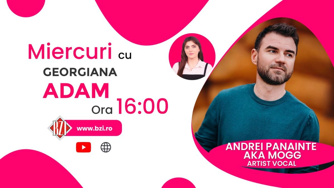 LIVE VIDEO - Andrei Panainte aka Mogg, artist vocal, povestește pentru BZI LIVE despre noile proiecte muzicale - FOTO