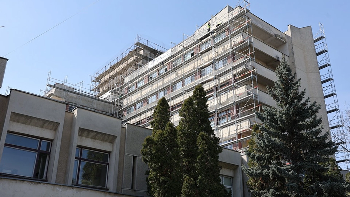 Lucrările de eficientizare energetică continuă la Spitalul Clinic de Recuperare Iași