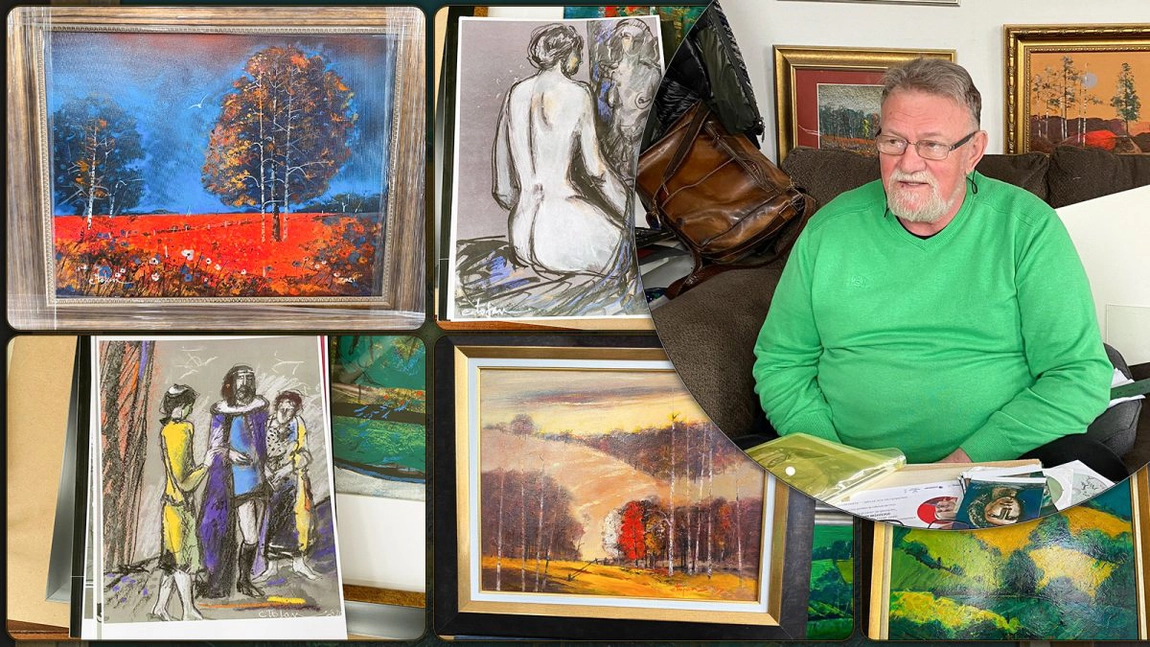 Pictorul ieșean Constantin Tofan va prezenta 150 de lucrări în expoziția „Glose Retrospective” - GALERIE FOTO