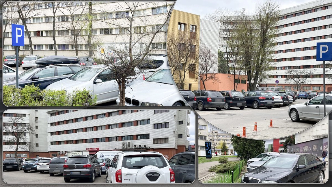 Patru firme vor să schimbe regulile de parcare din campusul studențesc „Tudor Vladimirescu”! Amenajarea noii parcări din Iași va costa 650.000 de euro - FOTO