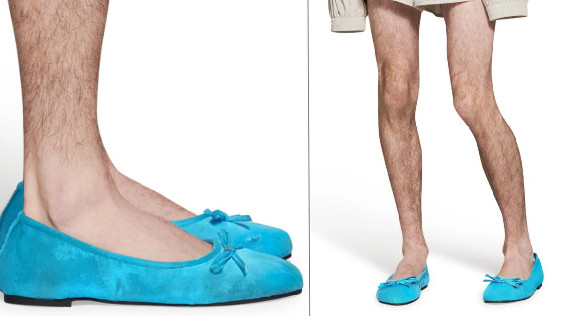 Balenciaga a lansat o pereche de balerini pentru bărbați. Se găsesc în trei culori și au un preț uriaș