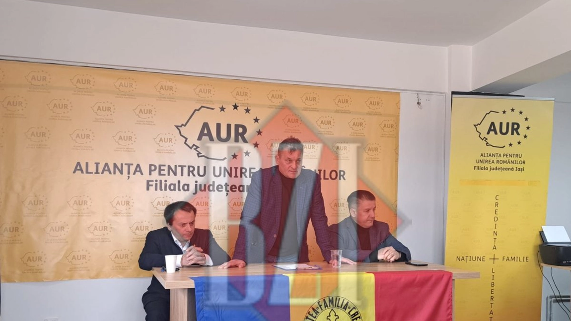 Retrospectiva săptămânii prezentată în cadrul conferinței AUR - LIVE VIDEO